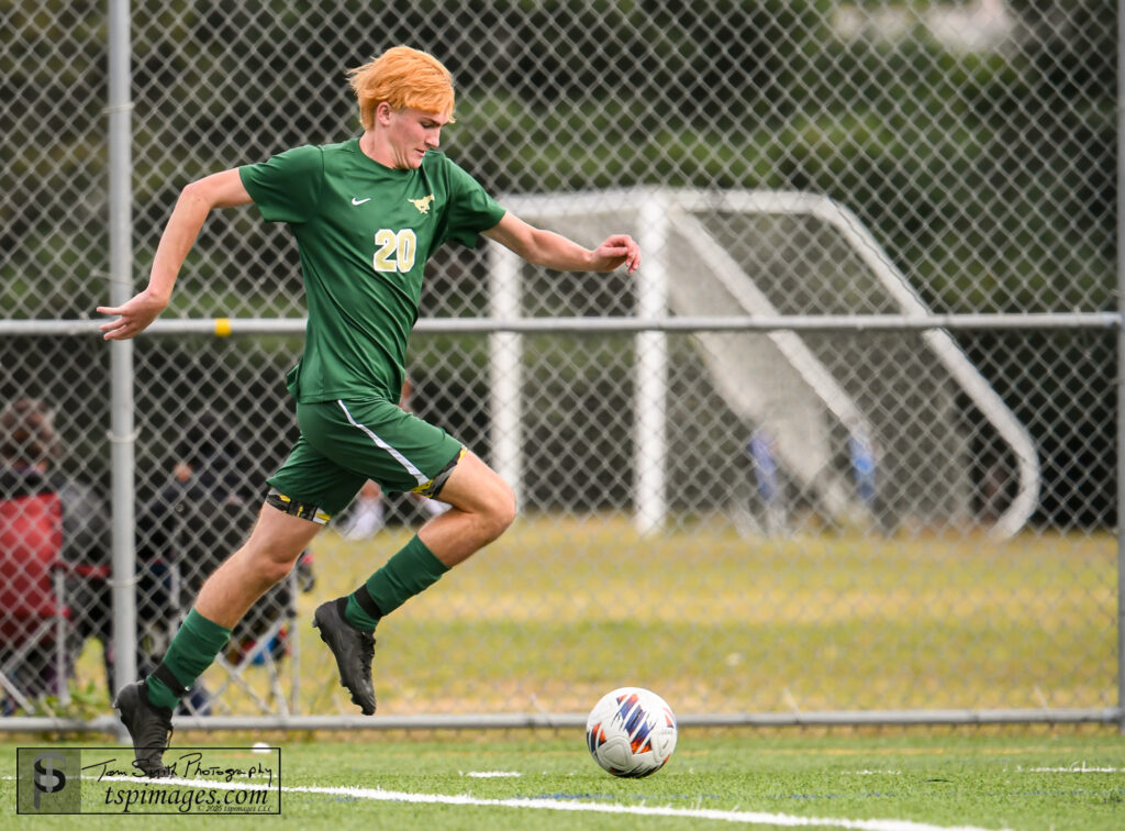 Nate Stryker de Brick Memorial, junior. (Photo: Tom Smith | tspsportsimages.com) - Brick Memorial Nate Stryker