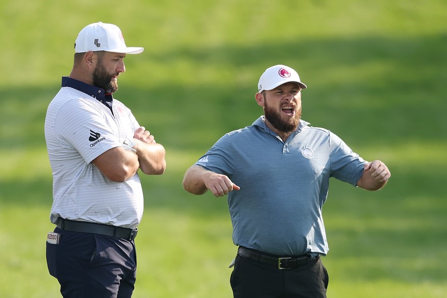 Jon Rahm et Tyrrell Hatton