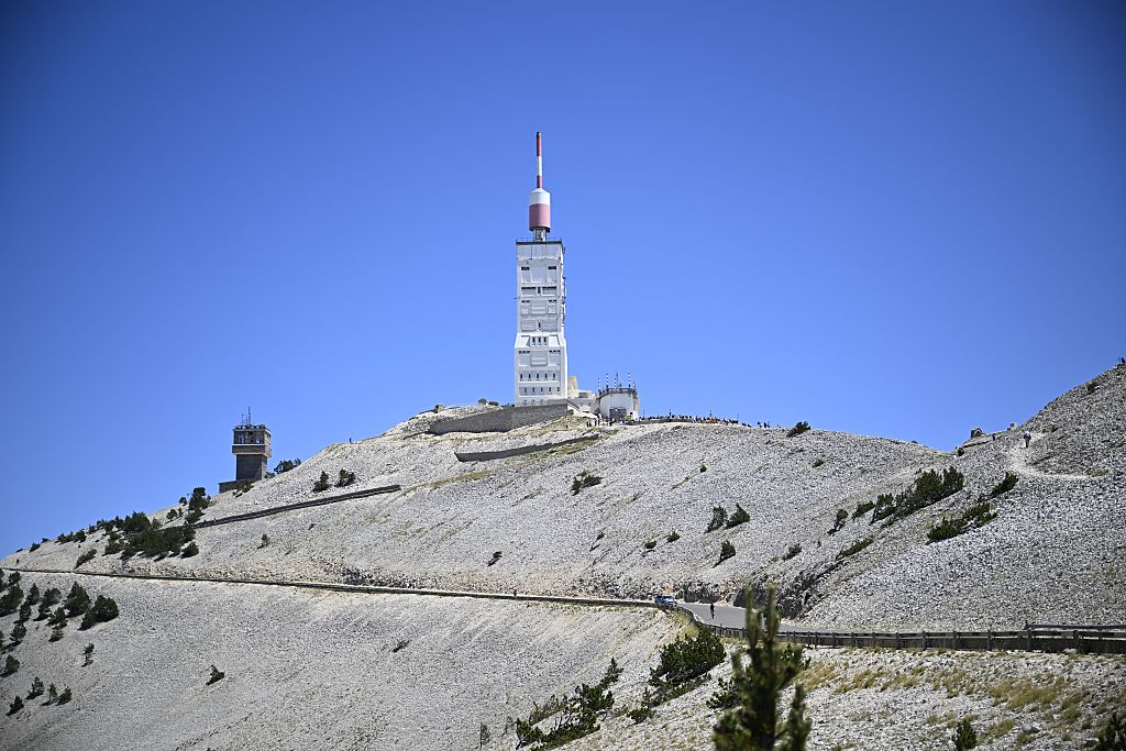 Mont Ventoux lors d'une étape du Tour.