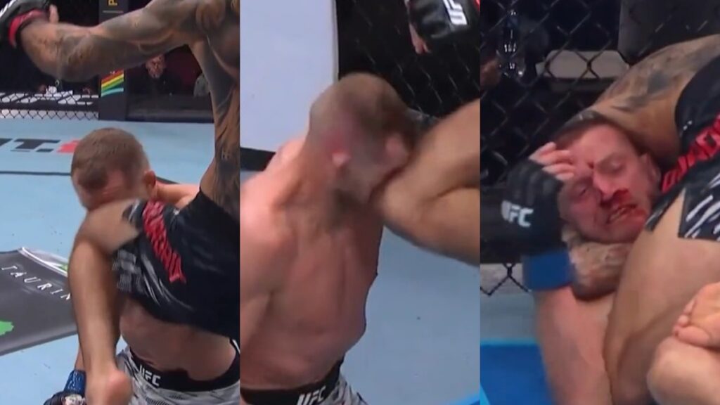 Charles Jourdain remporte une victoire brutale contre Davey Grant à l'UFC Vancouver