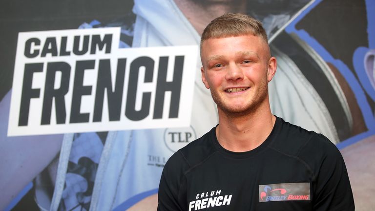 Calum French a tourné professionnel en 2021.