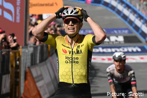Wout van Aert a terminé dans le Top 10 de la saison
