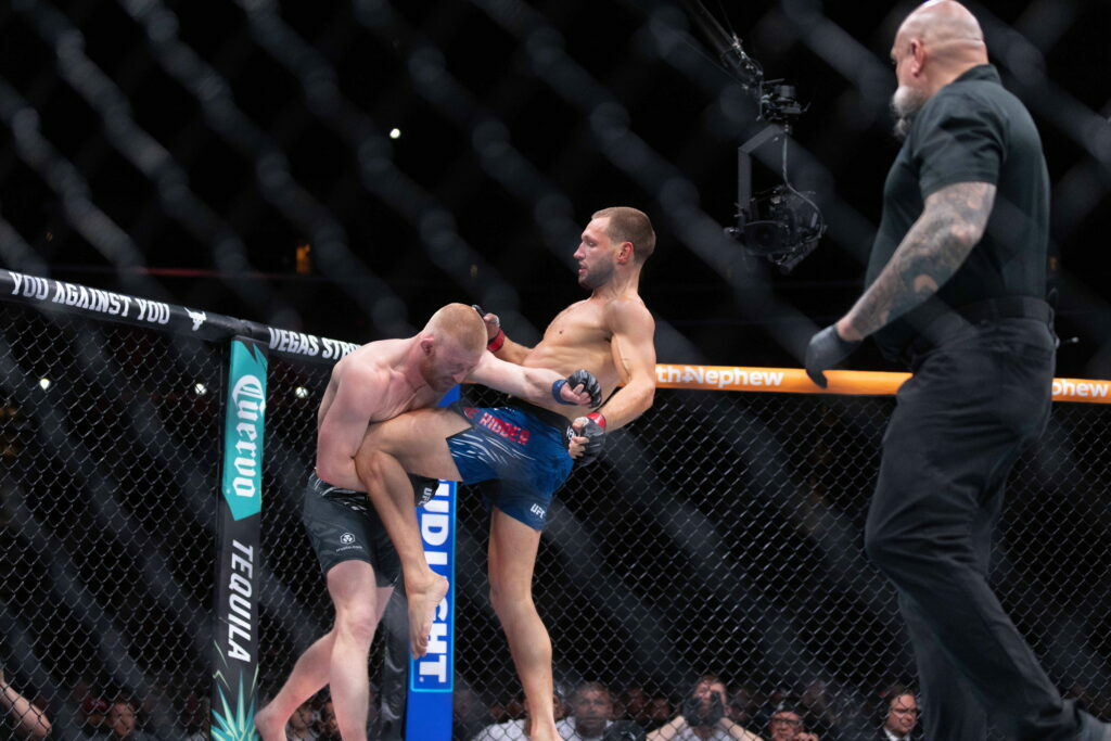 Reinier de Ridder, combattant samedi lors de l'événement principal de l'UFC sur ABC 9.