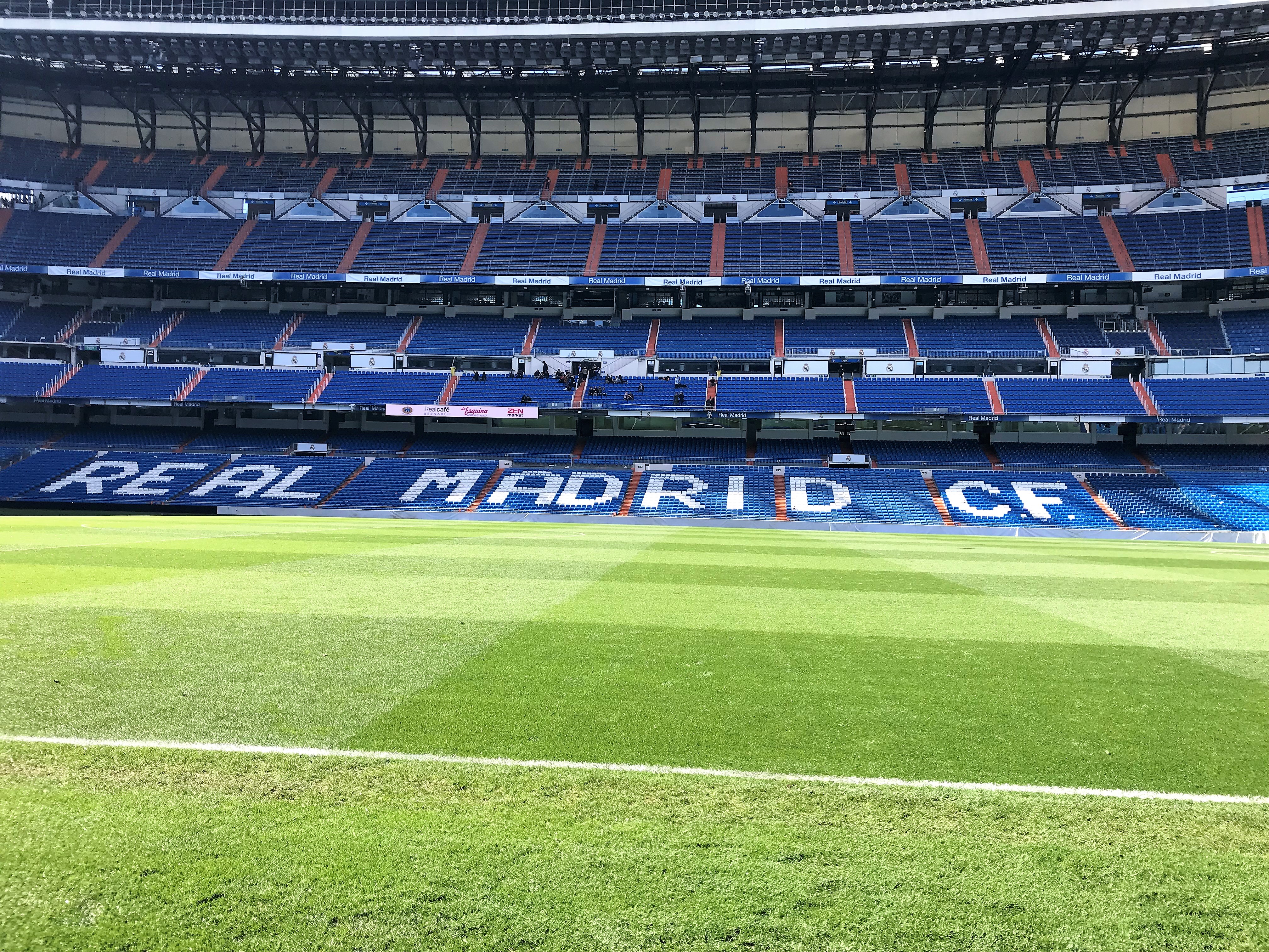 Le stade Santiago Bernabéu, fief du Real Madrid Le stade Santiago Bernabéu, fief du Real Madrid
