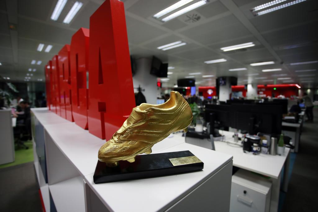 BOTA DE ORO DE KYLIAN MBAPPE