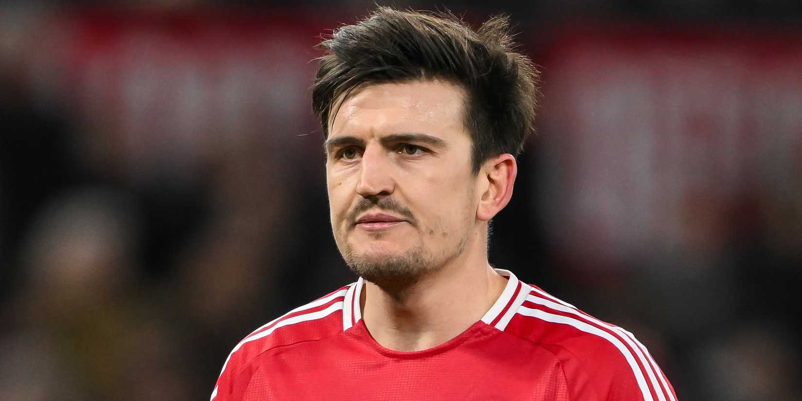 Harry Maguire en action pour Manchester United