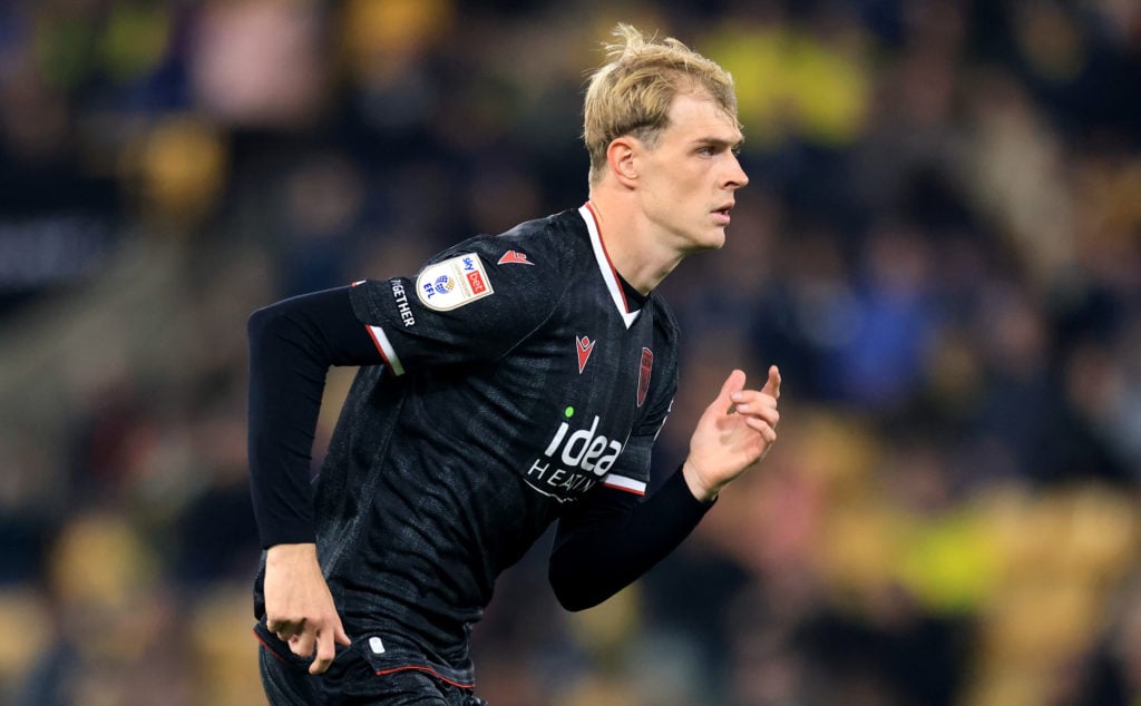 Toby Collyer en action pour West Brom.