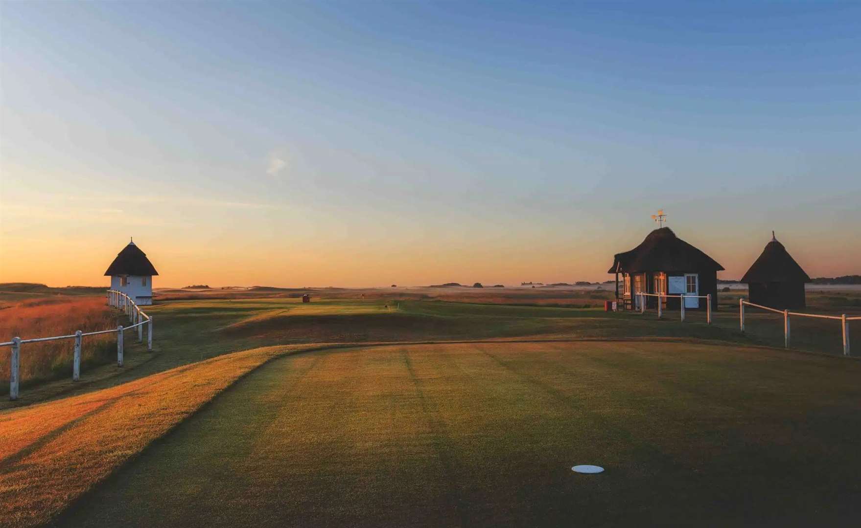 Royal St George's à Sandwich, couronné meilleur parcours de golf du pays.