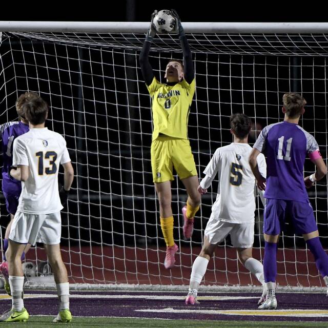 Norwin goalkeeper Reed Hoyle Norwin goalkeeper Reed Hoyle