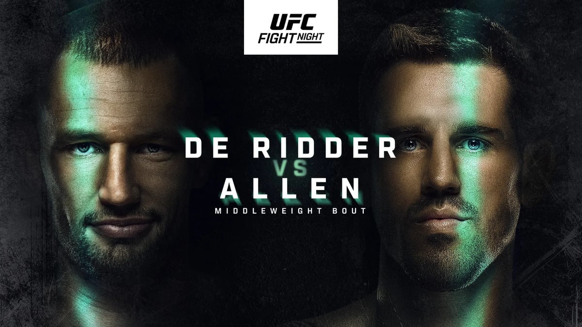 Prévoyez UFC Vancouver : De Ridder vise le titre !