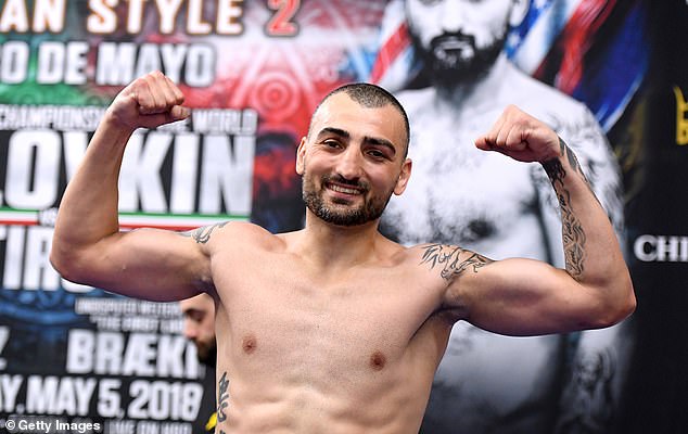 Vanes Martirosyan lors des Jeux Olympiques