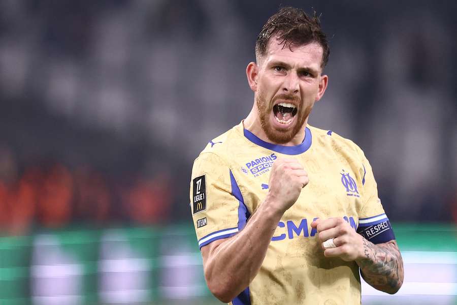 Pierre-Emile Hojbjerg célèbre son but