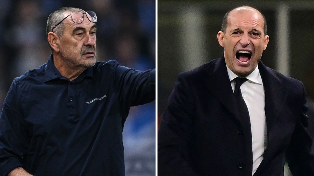 Allegri et Sarri : Les deux Toscans opposés de Milan à la Lazio. Max vise le sommet : « Oublions le derby » !