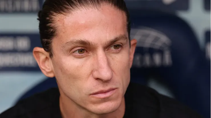 Filipe Luís, entraîneur du Flamengo en match de championnat brésilien (Photo: Wagner Meier/Getty Images)