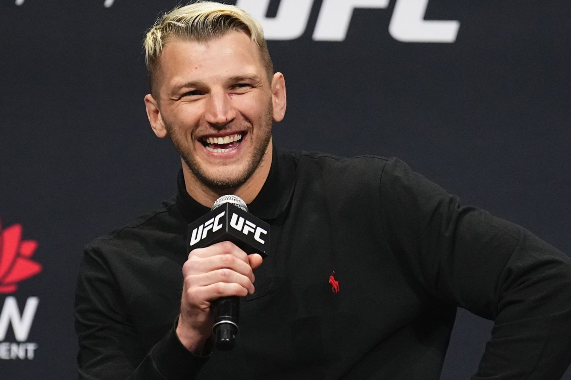Dan Hooker, lors d'un événement de l'UFC.