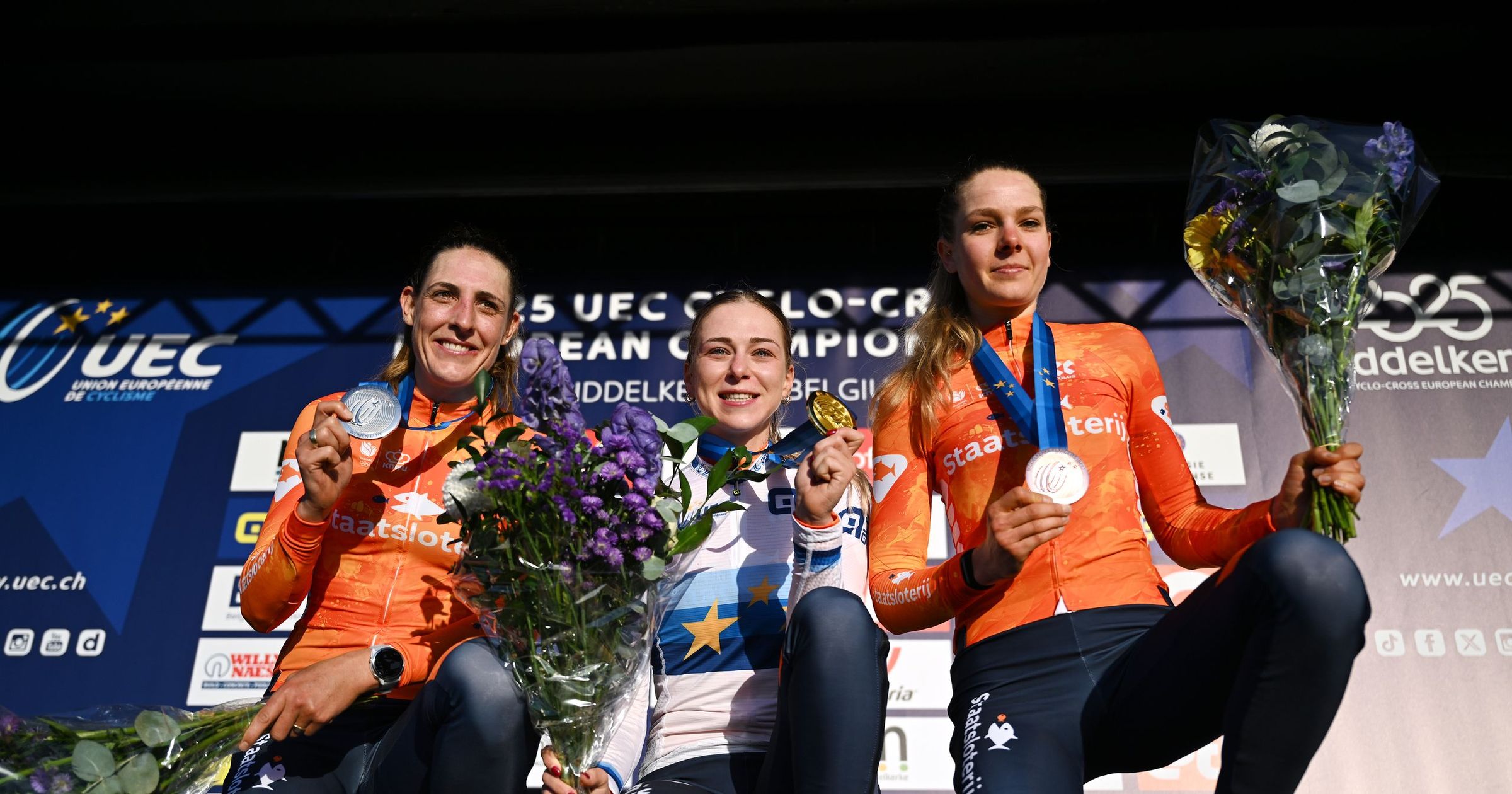 Ils n'ont pas gagné énormément : les nouveaux champions d'Europe Inge van der Heijden et Toon Aerts parlent de la passion du cross et du montant des gains !