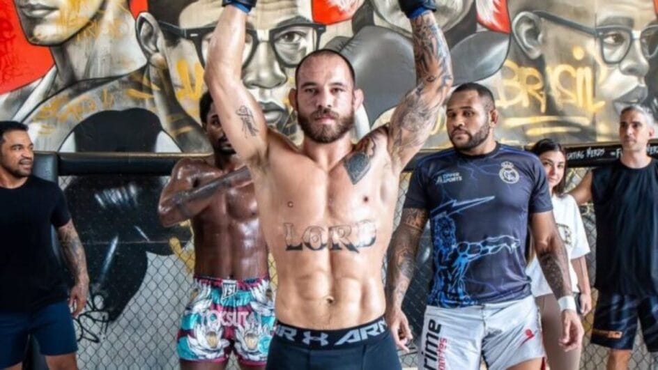 Jean Silva lors d'un entraînement pour un combat au UFC