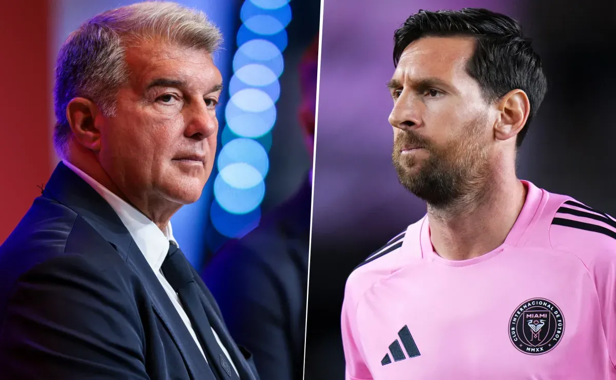 Joan Laporta réagit à la déclaration de Lionel Messi : "C'est inapproprié"
