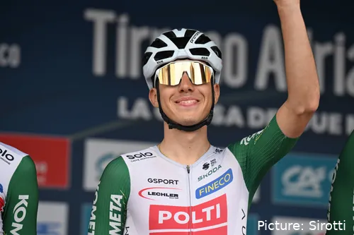 Davide Piganzoli, le nouveau talent de Visma - Lease a Bike pour 2026.