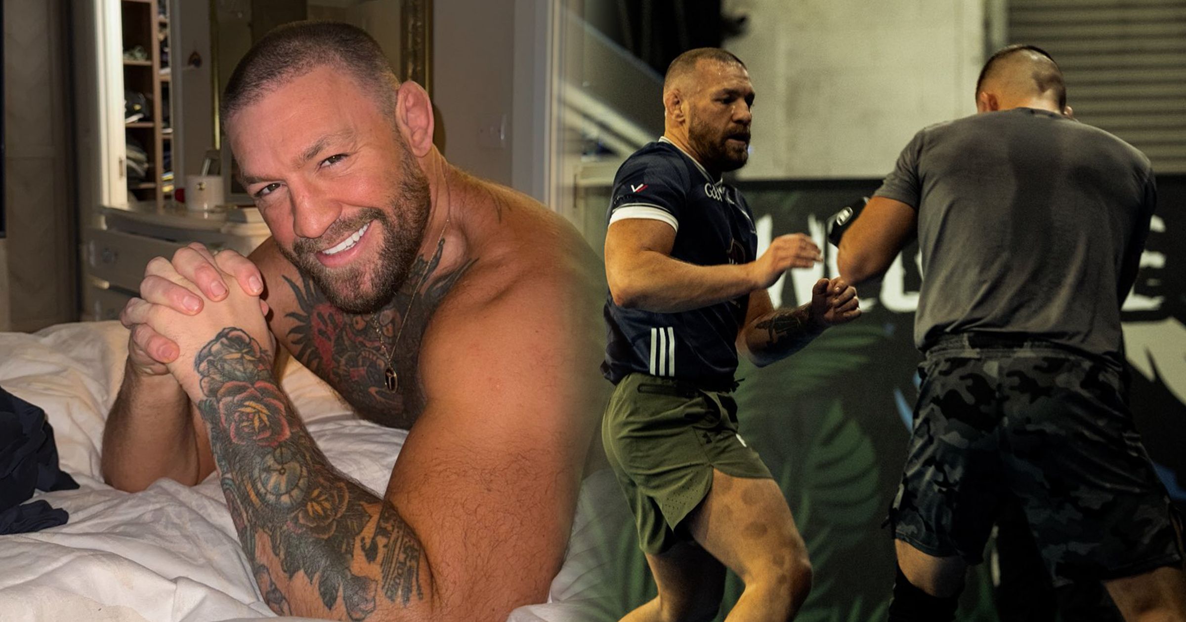 McGregor fait son retour après plusieurs mois : "Une préparation exceptionnelle, ce n'est que le début !"
