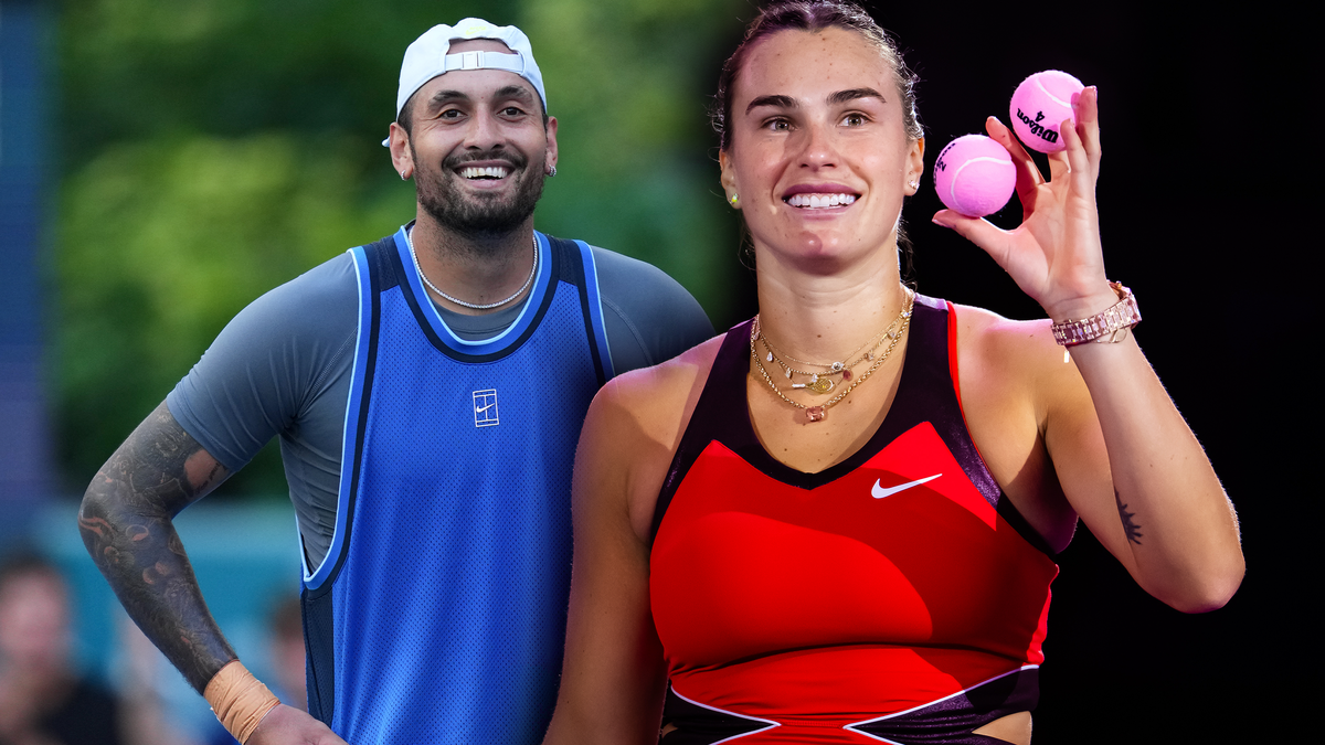 Nick Kyrgios et Aryna Sabalenka, les protagonistes de la 'Batalla de los Sexos'