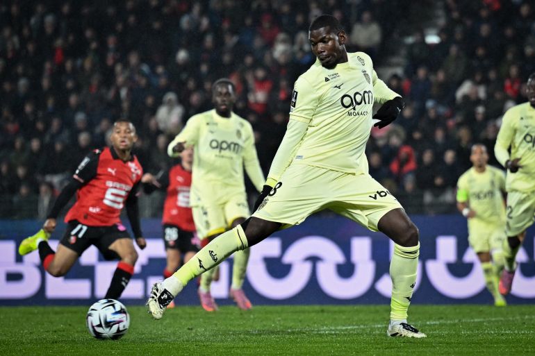 Paul Pogba en action.