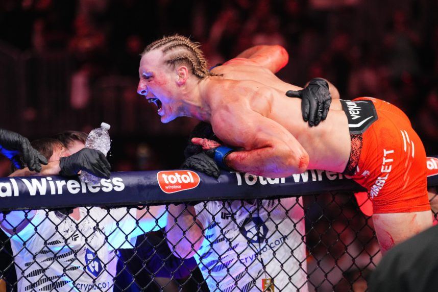 Paddy Pimblett après son combat