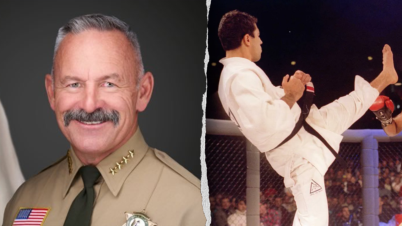 Royce Gracie apporte son soutien au shérif californien pour succéder à Newsom !