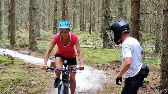 Piste de VTT à Hennweiler Piste de Montainbike