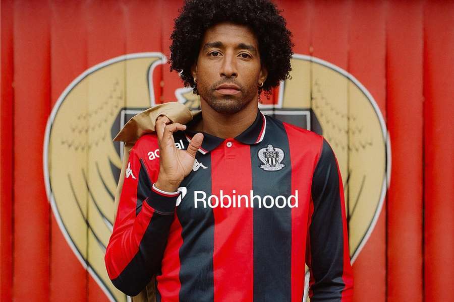 Le nouveau maillot de Nice