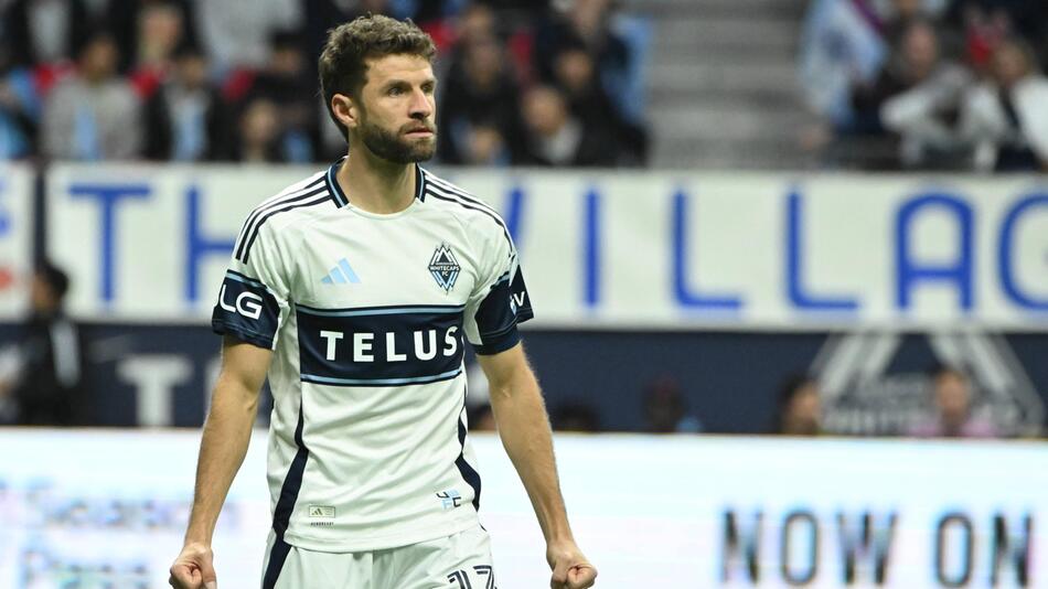 Thomas Müller avec ses Vancouver Whitecaps en playoff