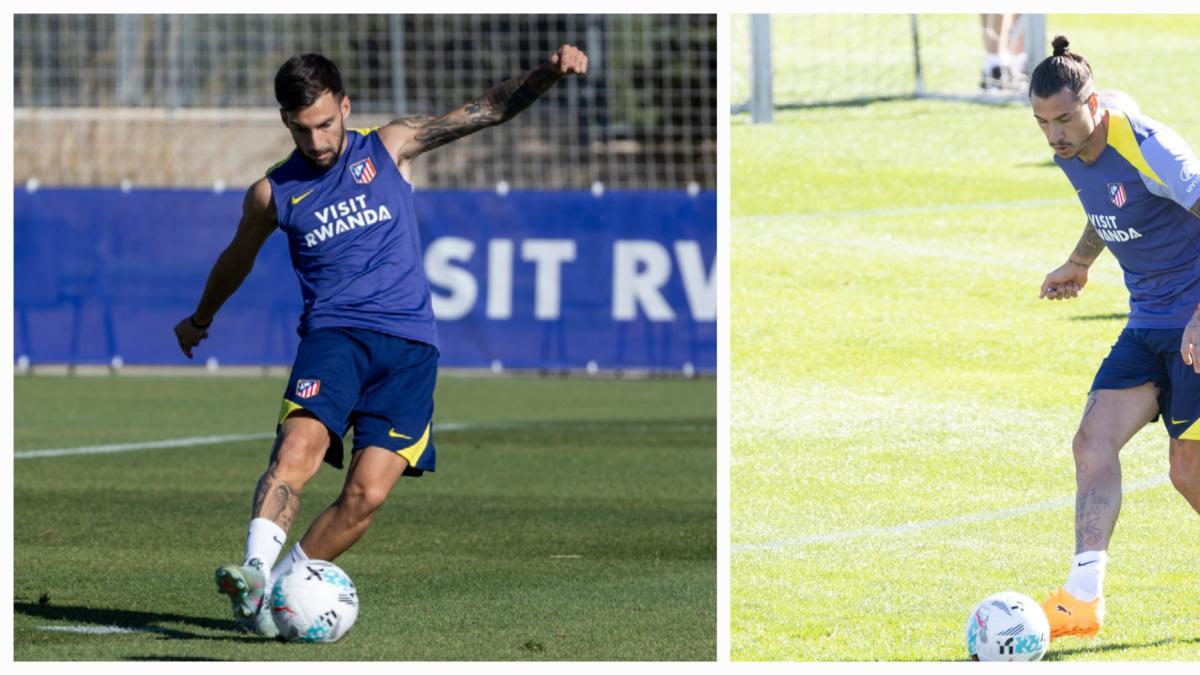 Giménez et Baena : Les bonnes nouvelles de l'entraînement de l'Atlético !