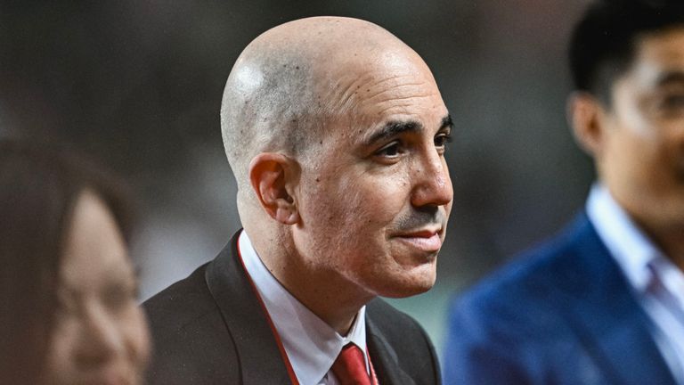 Omar Berrada lors de la Définition du Challenge Cup entre Hong Kong, Chine et Manchester United.