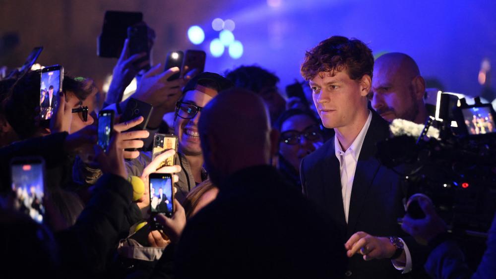 Pour la troisième fois consécutive : Sinner, le chouchou des fans !
