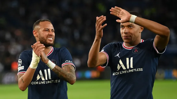 Neymar et Mbappé au PSG.