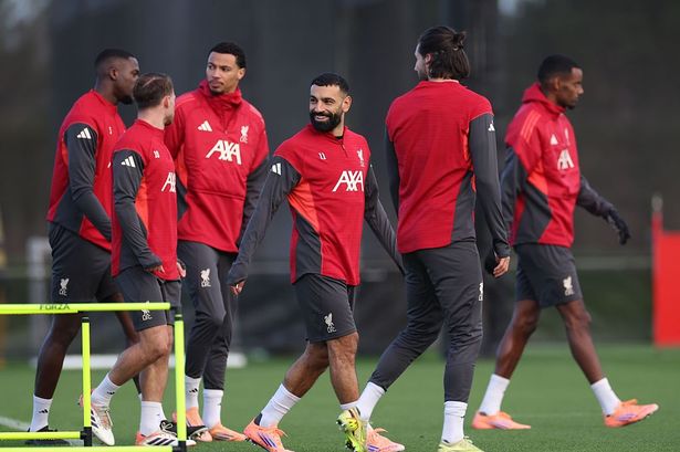 Mohamed Salah partagé sa séance d'entraînement avec ses coéquipiers de Liverpool