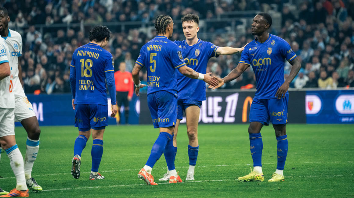 Une belle bataille : l'AS Monaco s'incline face à Marseille
