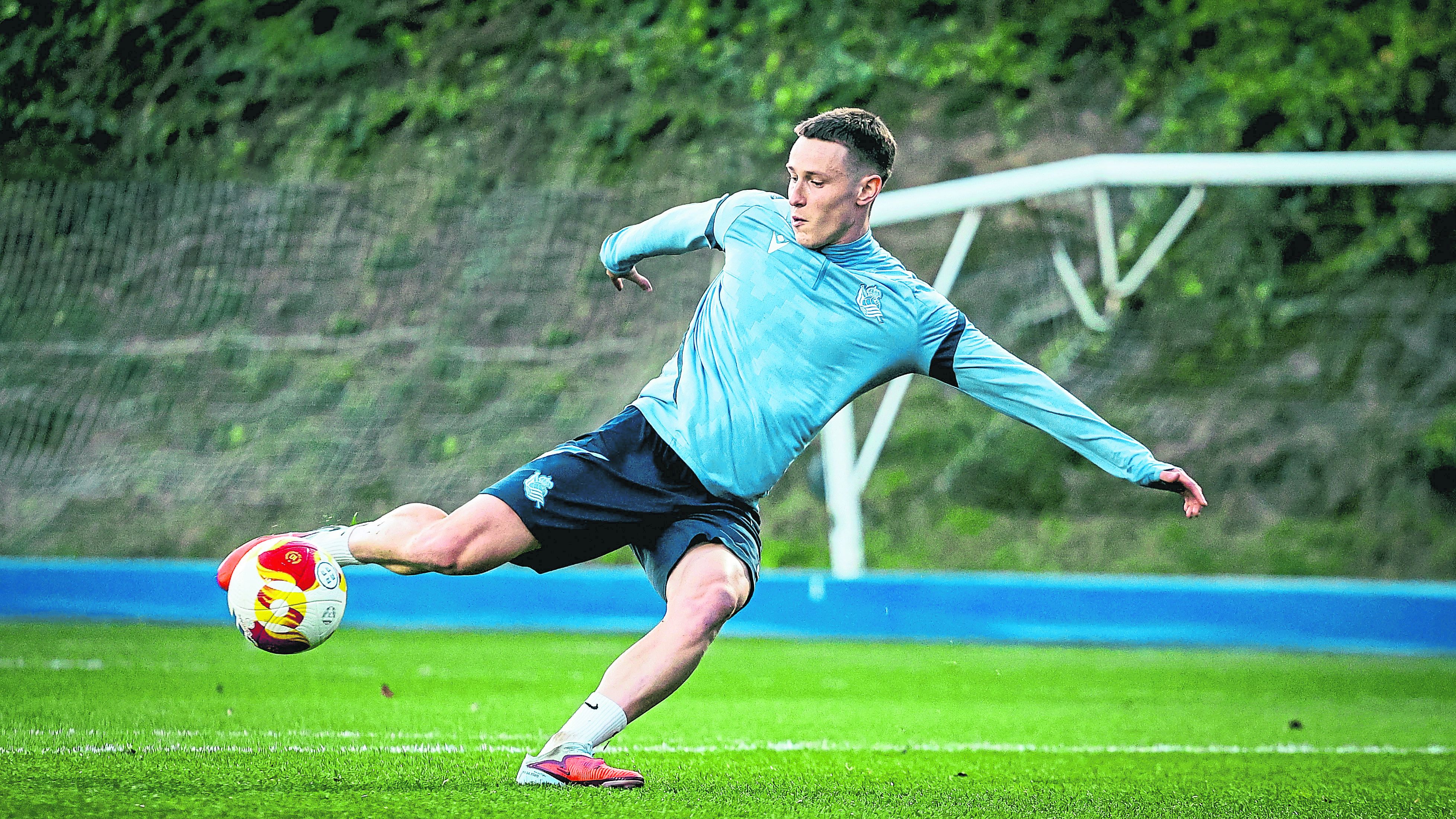 Turrientes lors d'un entraînement