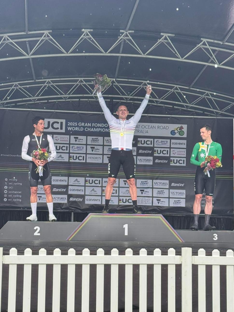 Matt Clark remporte le titre mondial Gran Fondo 40-44 ans en 2025, avant le test de dopage positif Matt Clark remporte le titre mondial Gran Fondo 40-44 ans en 2025, avant le test de dopage positif