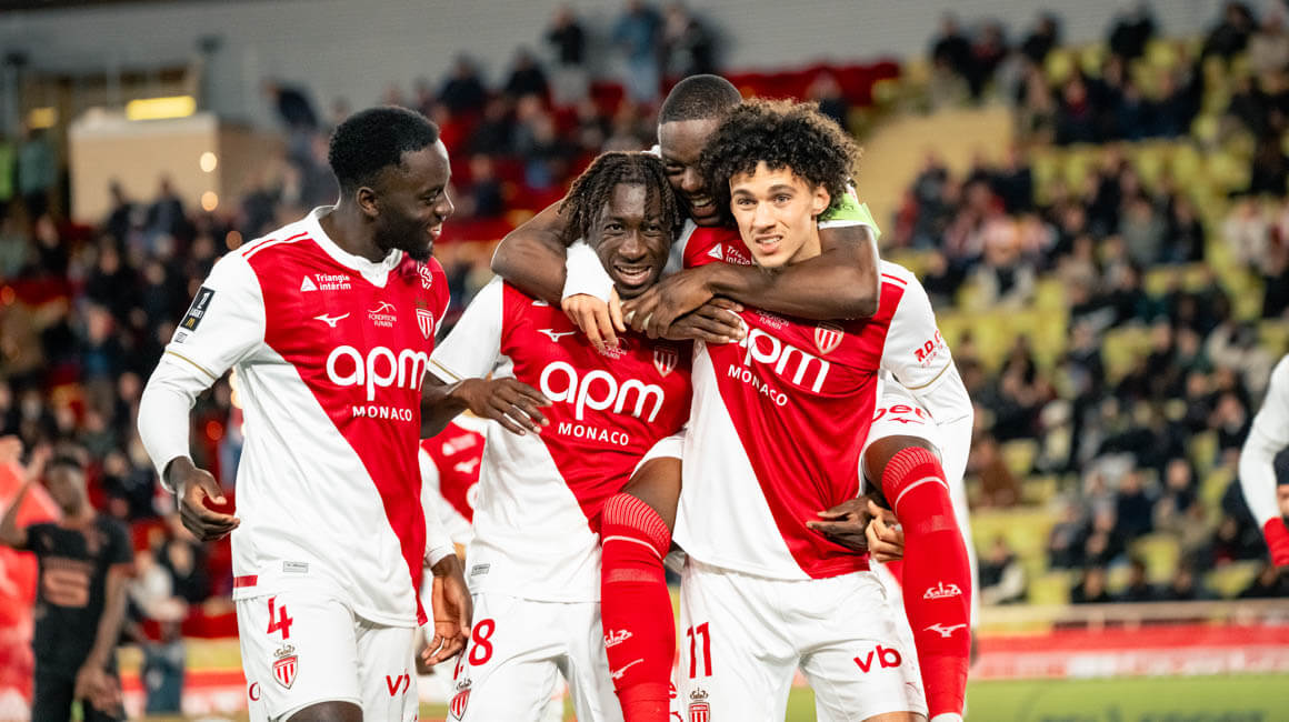 AS Monaco retrouve le chemin de la victoire avec brio face à Rennes !