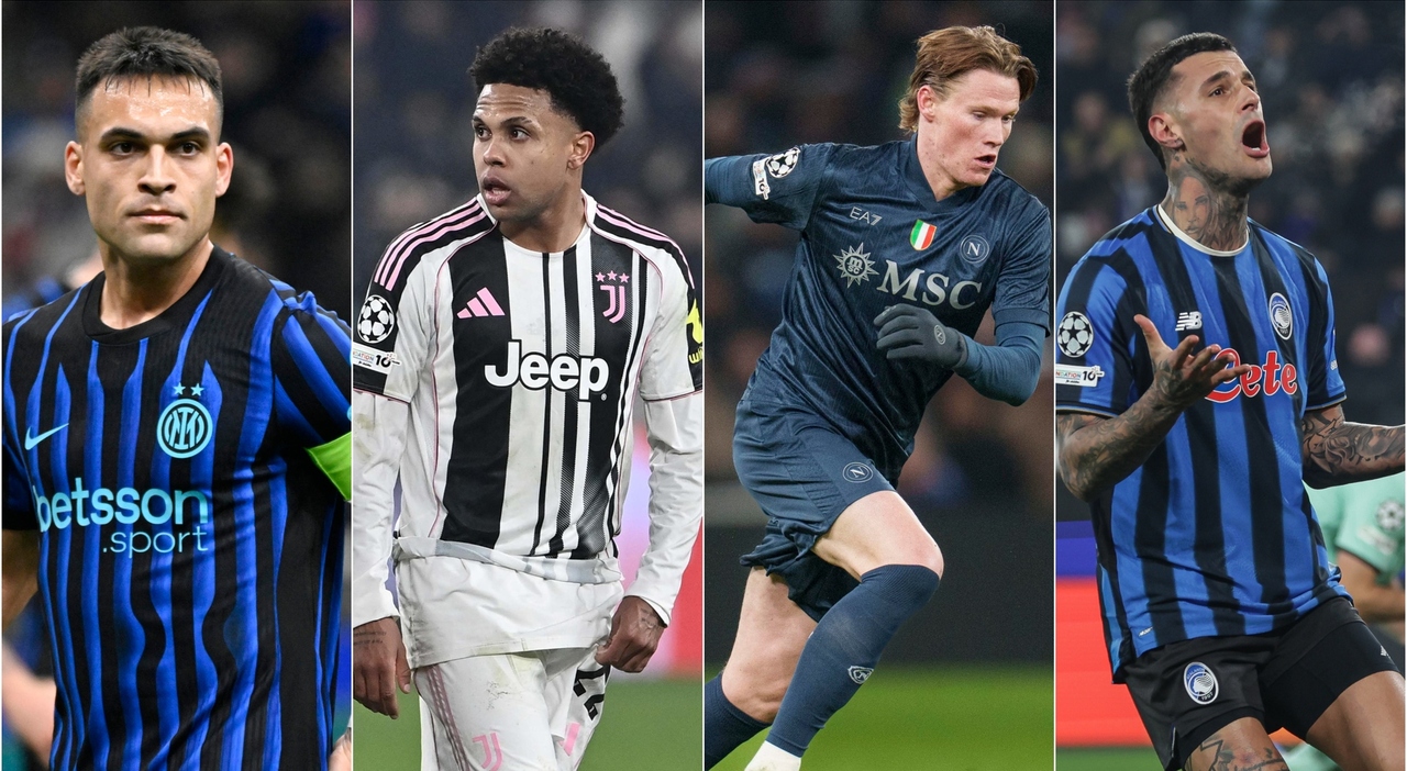 État des lieux des géants : Inter, Juventus, Naples et Atalanta – Plongée dans le classement actuel !