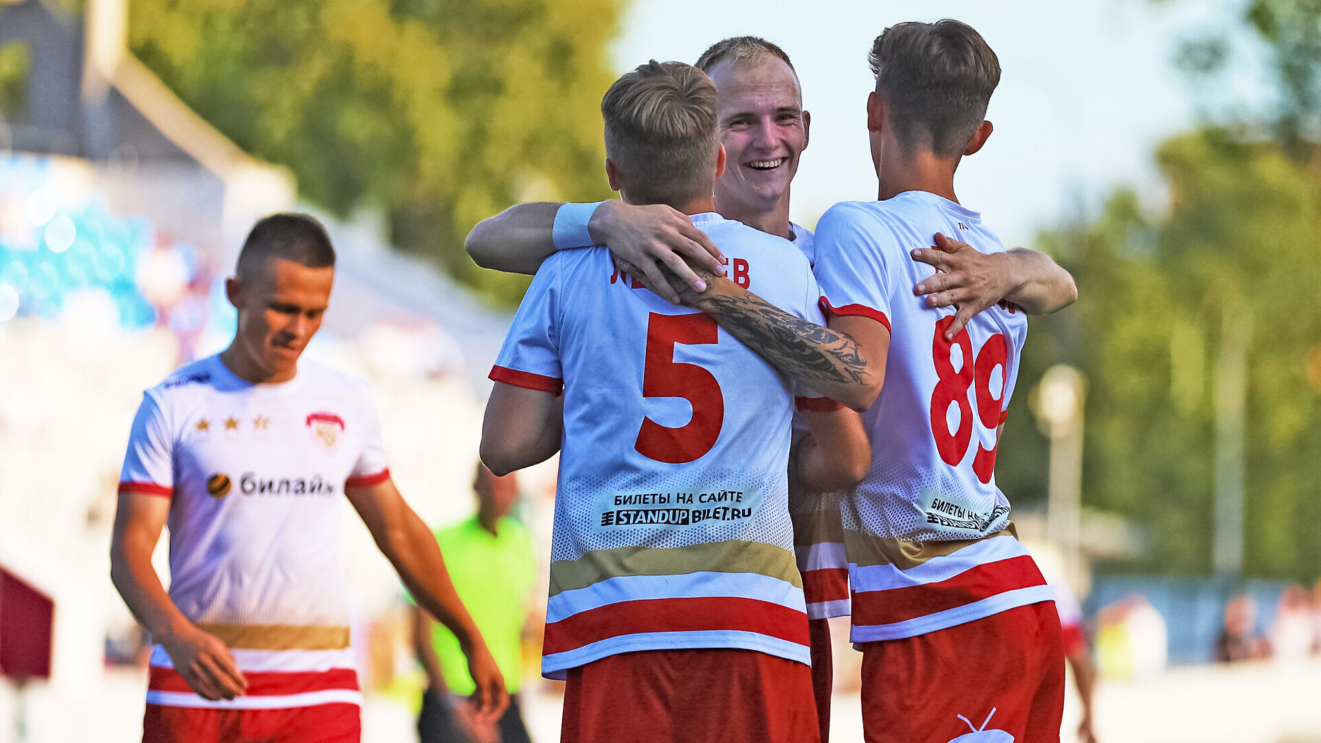 Joueurs du FC Krasnoe Znamya