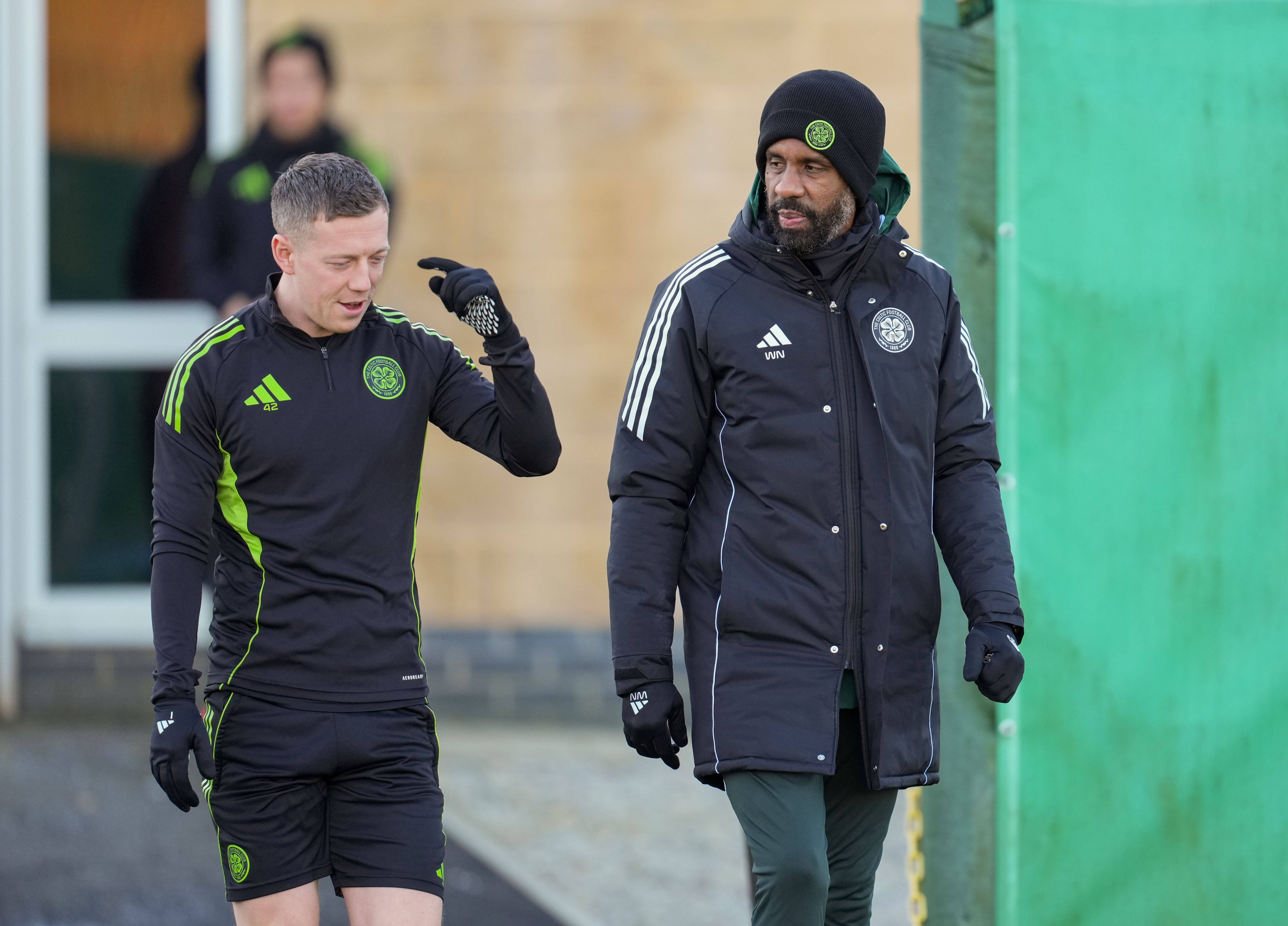 Callum McGregor avec Wilfried Nancy