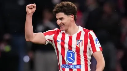 Julián Álvarez but pour Atlético de Madrid