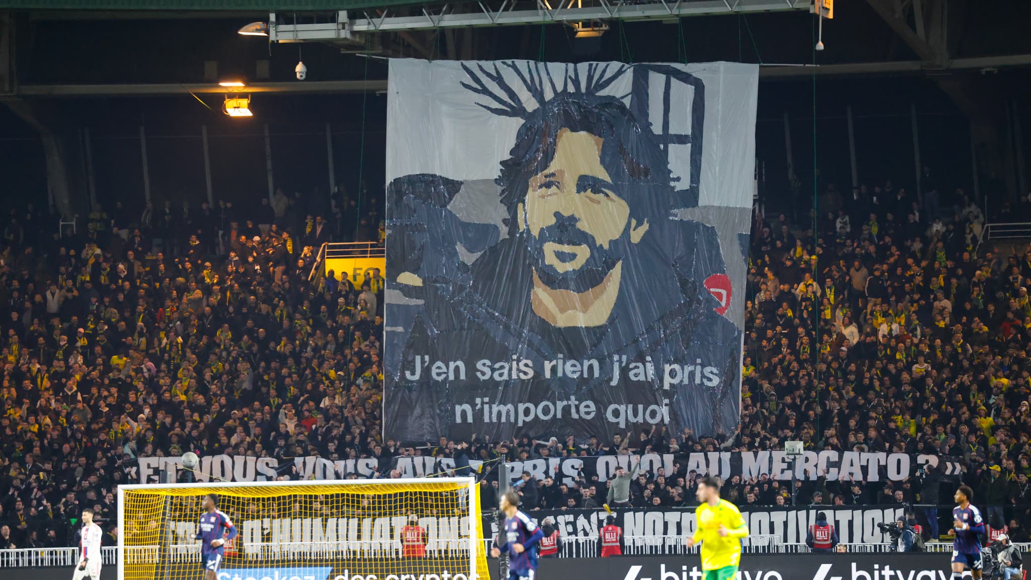 En Ligue 2 pour le changement, le refrain monté chez les supporters déçus de Nantes