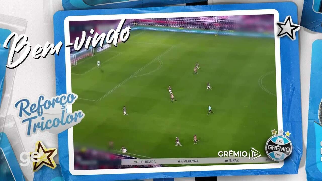 Grêmio dévoile l'arrivée du milieu de terrain Leonel Pérez : découvrez la durée du contrat !