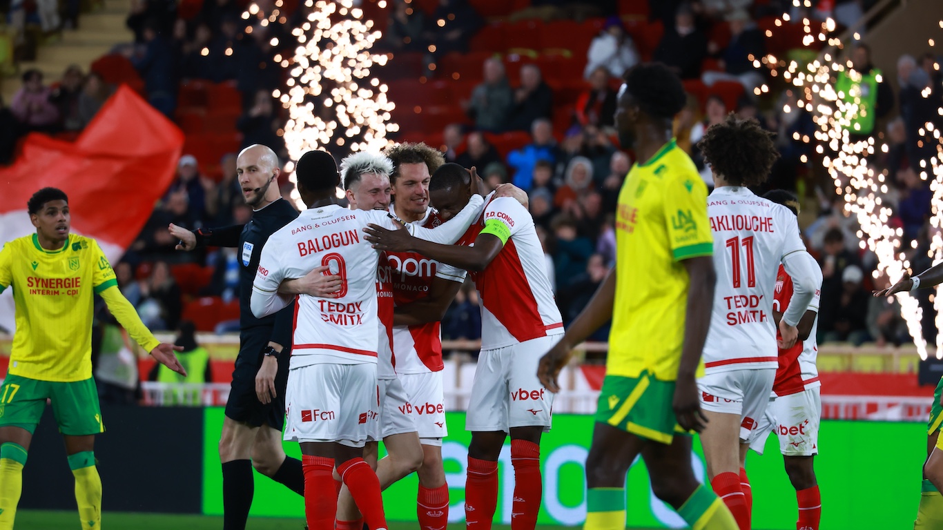 L'AS Monaco écrase Nantes et enchaîne une deuxième victoire au Stade Louis-II !