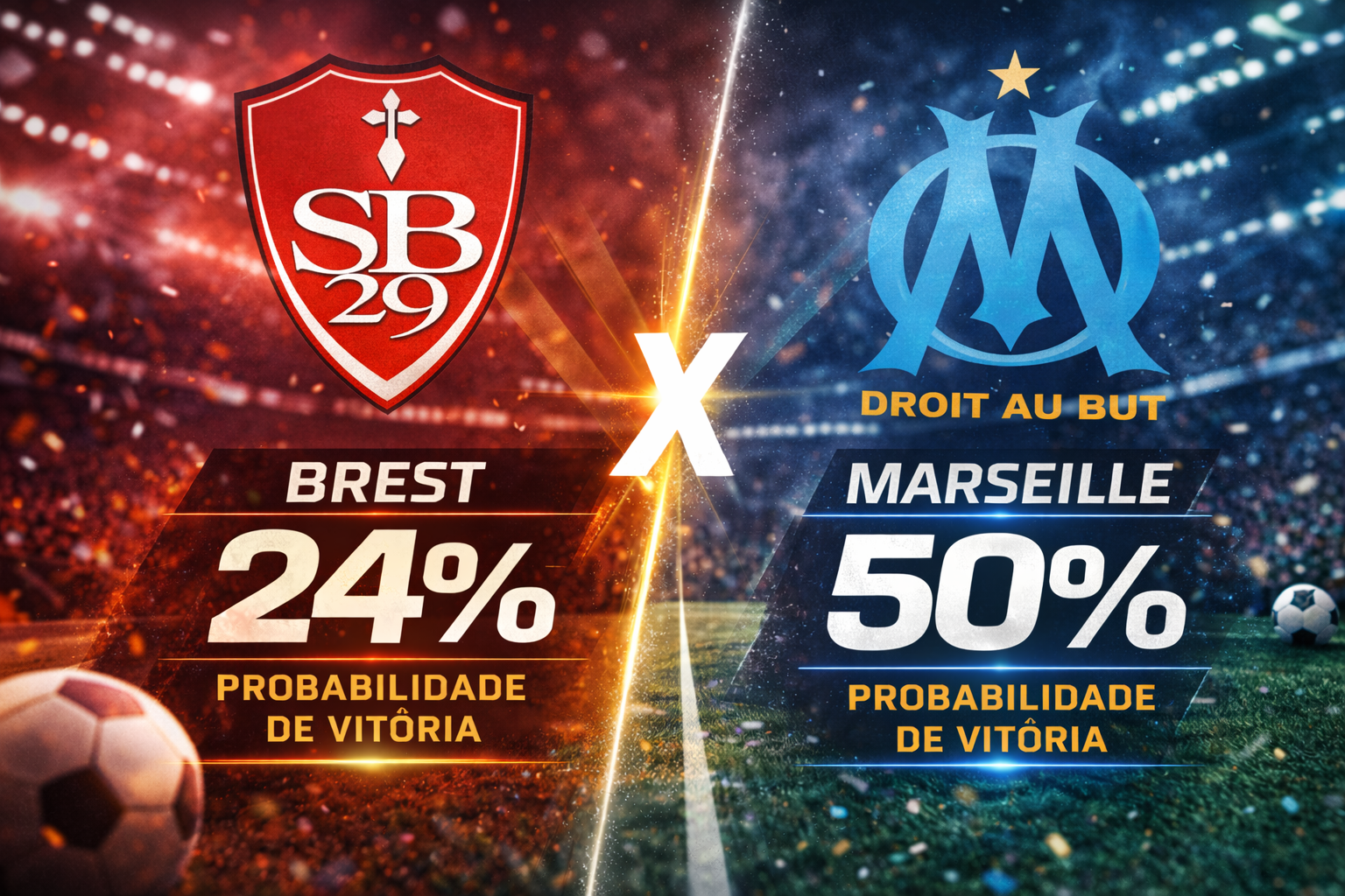 Palpitations : Brest affronte Marseille, Cotes et Statistiques à ne pas manquer !