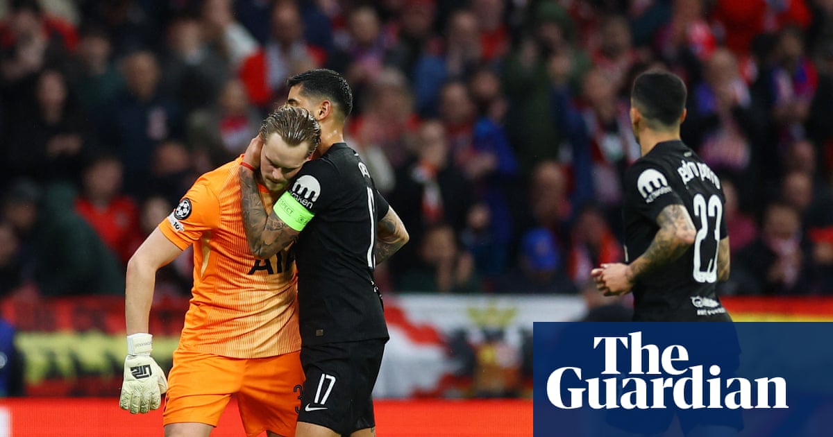 Kinsky humilié alors que Tottenham s'effondre face à l'Atlético Madrid lors d'une correction en Ligue des Champions
