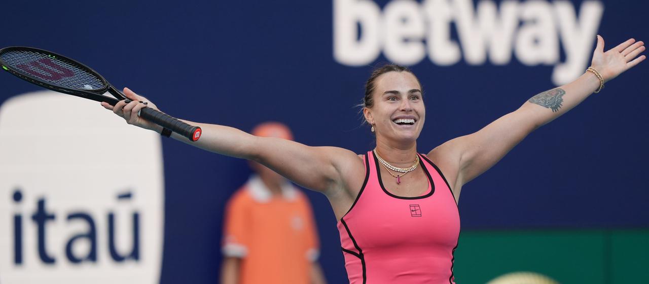 Aryna Sabalenka triomphe à Miami
